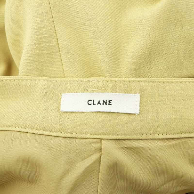 クラネ CLANE 22SS BASIC TUCK PANTS パンツ ストレート タック 2 M 黄 イエロー /AT □OS - メルカリ