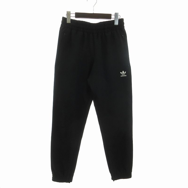 アディダスオリジナルス adidas originals Super Star Woven Track Pant パンツ トラックパンツ ドローコード ワンポイント ロゴ FL0020 黒 ブラック L パンツ