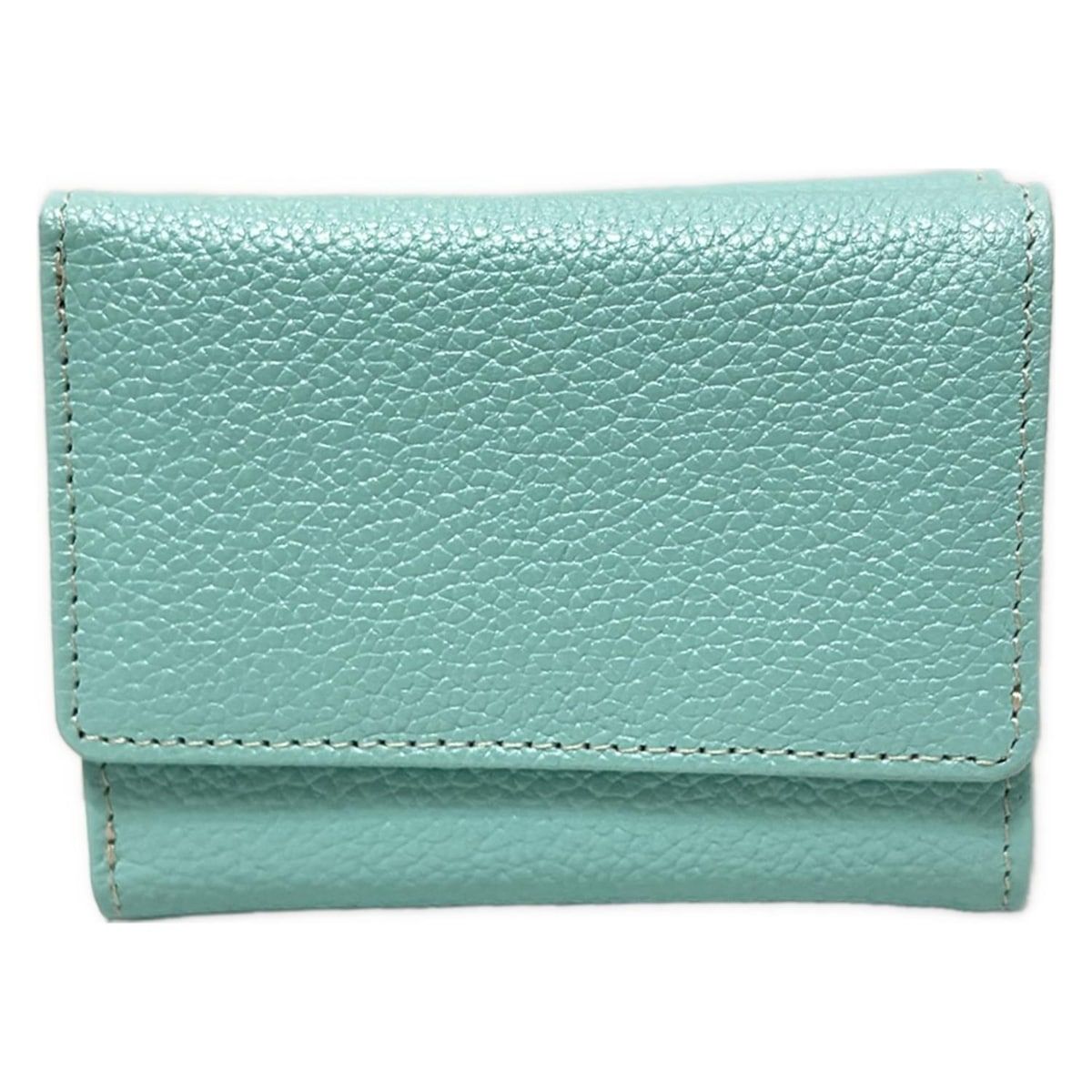 MARY QUANT(マリークワント) 3つ折り財布美品 - ライトブルー