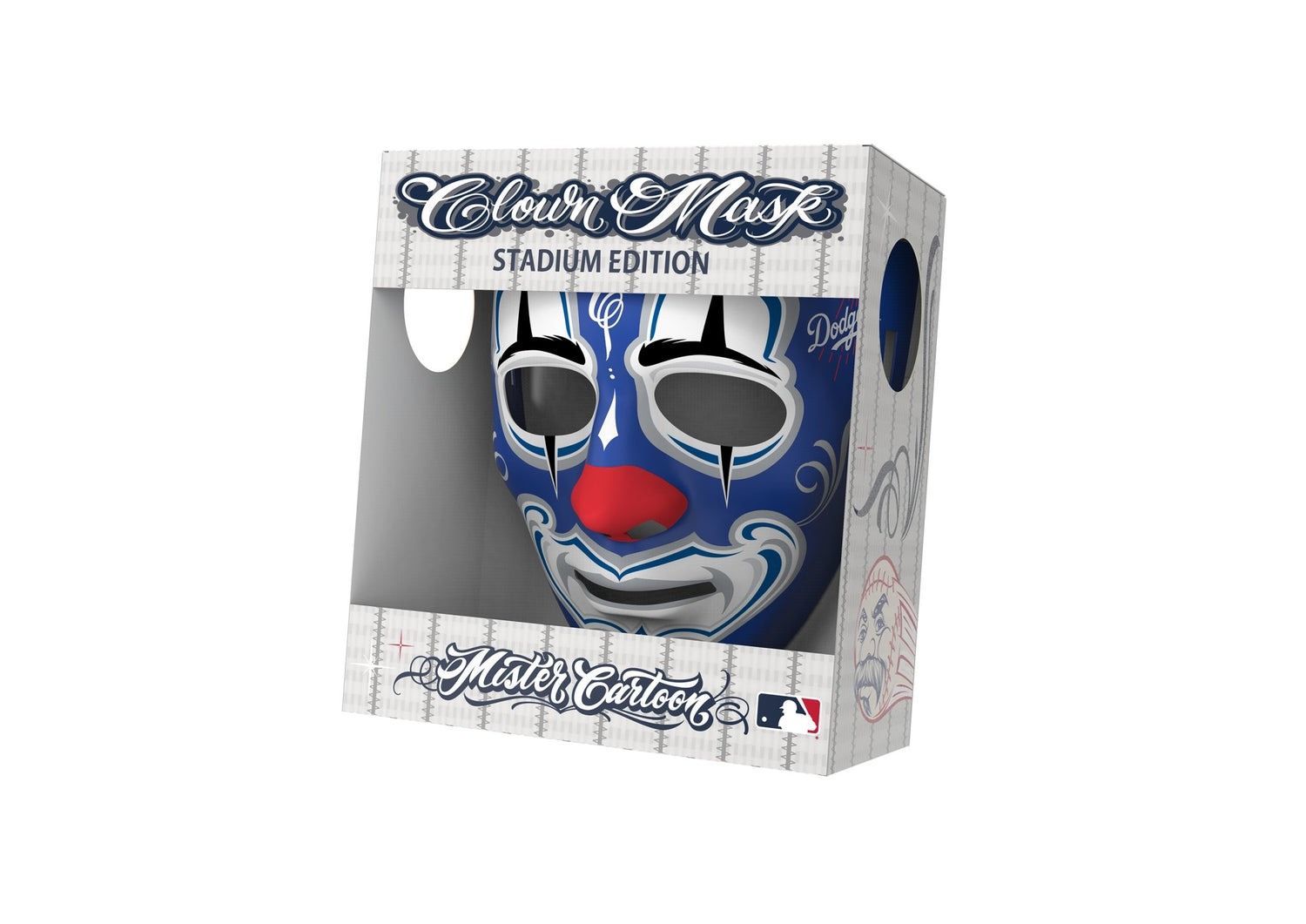 LA Dodgers Official Mister Cartoon x Los Angeles Dodgers Mask