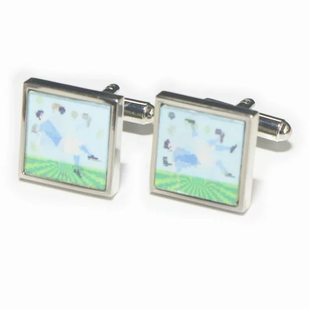 鎌倉カフス工房　3Dオーバーヘッドカフスボタン（カフリンクス）