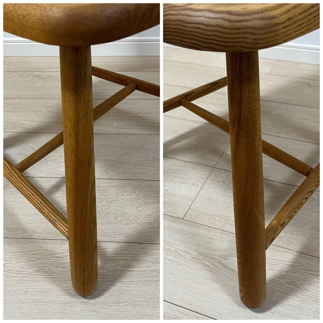 す22【美品】北欧 ナチュラルインテリア オーク調 ウィンザーチェア