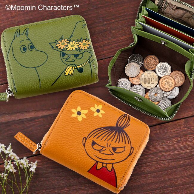 【新古】MOOMIN×kisora/リトルミイ/コンパクト/ミニ財布 新古】MOOMIN×kisora/リトルミイ/コンパクト/ミニ財布 ムーミン