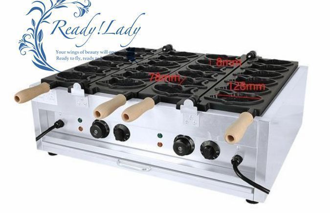 電気 たい焼き器 6匹×2連 12匹焼ける 業務用 家庭用 １1０V 鯛焼き器 WWW_KANDAIZUMI_COM