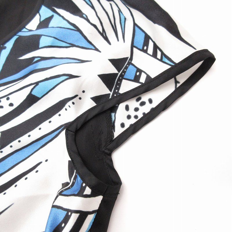 ジャストカヴァリ JUST cavalli ワンピース 絹 シルク 花柄 40