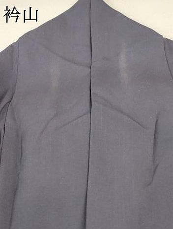 平和屋着物＊夏物 色無地 紗 紬地 源氏鼠色 正絹 逸品 AABA2832jd