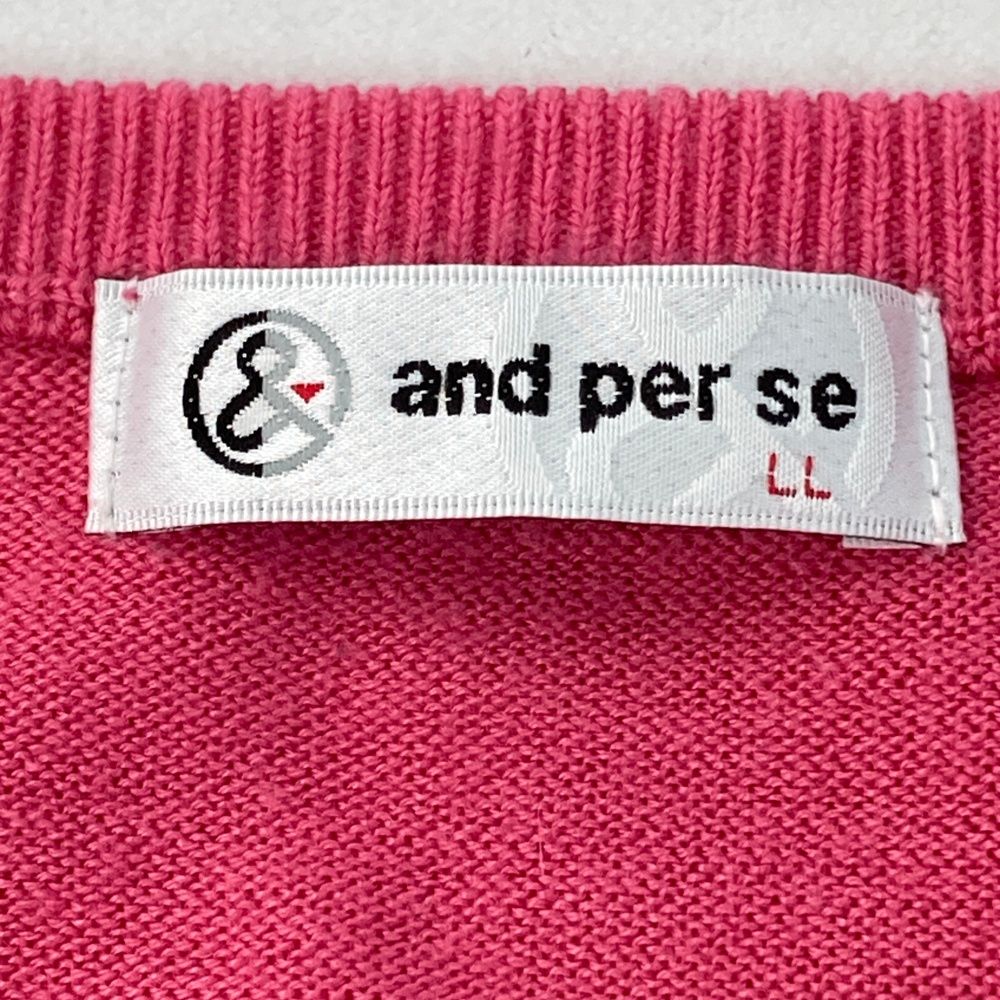 and per se Lサイズ レディースセーター サイズ：L AND PER SE アンパスィ タートルネック ニットセーター
