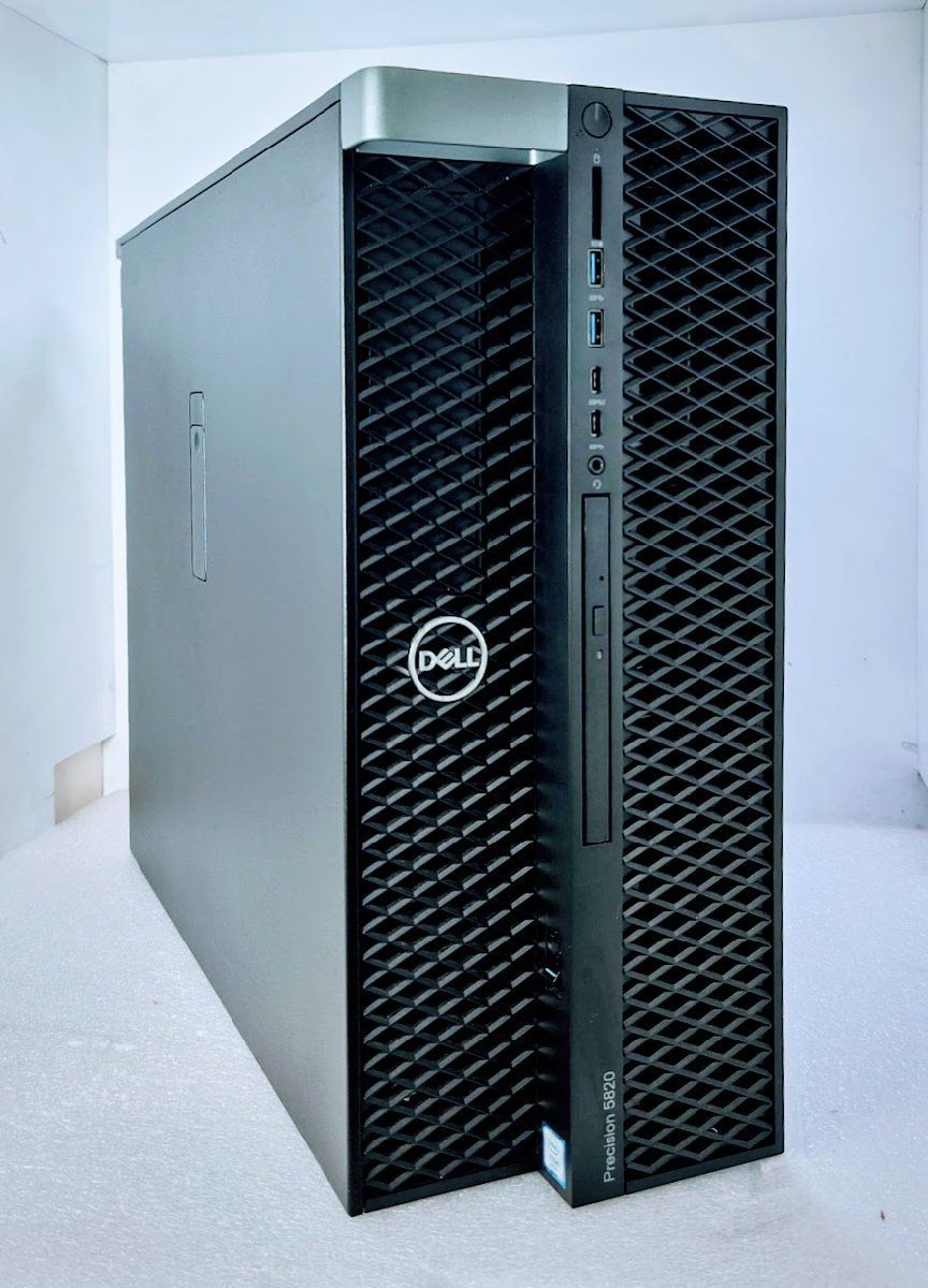 Win11 forWS 4画面出力 快適メモリ タワーWS Dell Precision T5820 6コア Xeon W-2133 3.6GHz|32GB|SSD 512GB|DVD|Quadro P620