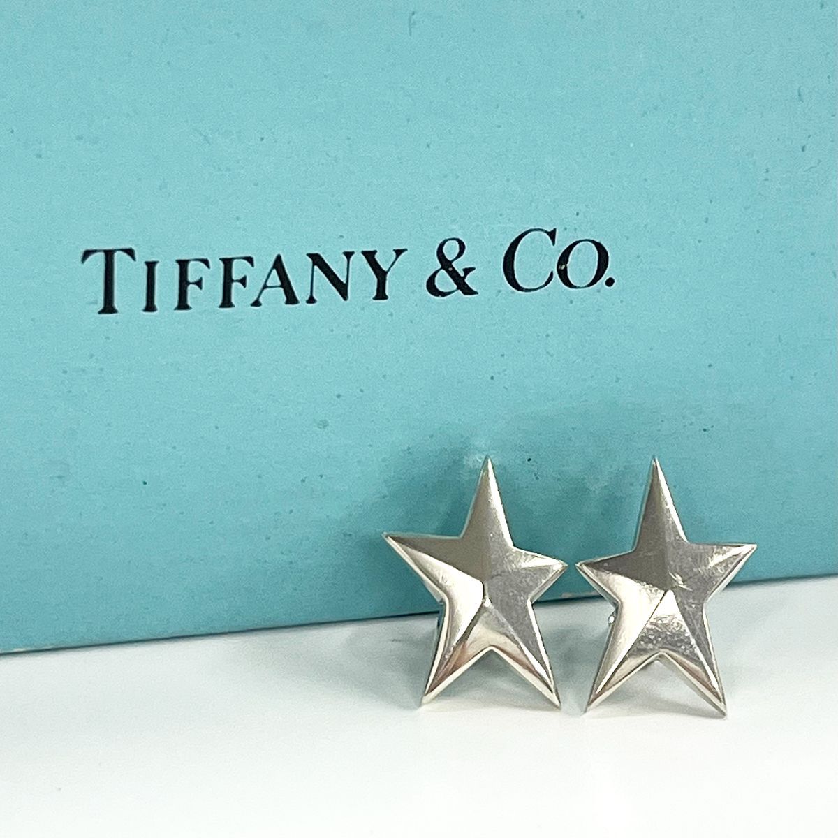 TIFFANY&CO.【美品】ピアストスター 星 ペンダント トップのみ TIFFANY&Co. ティファニー ピアス スターモチーフ 星 925