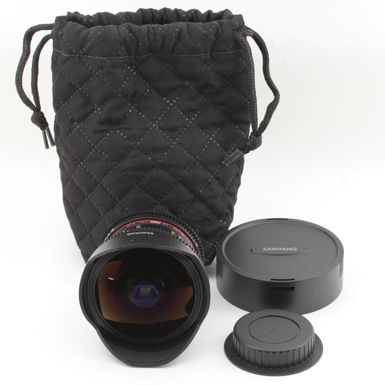 SAMYANG VDSLR 12mm T3.1 フィッシュアイ ソニーαA用