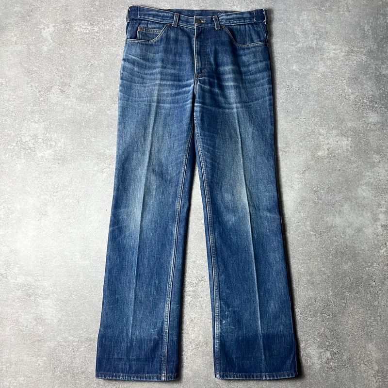 リーバイス 39103-2517 ユニセックスUSA フレア ヴィンテージ古着 オリンピック 限定 80s USA製 Levis 39103 2517 ライナー付き フレア