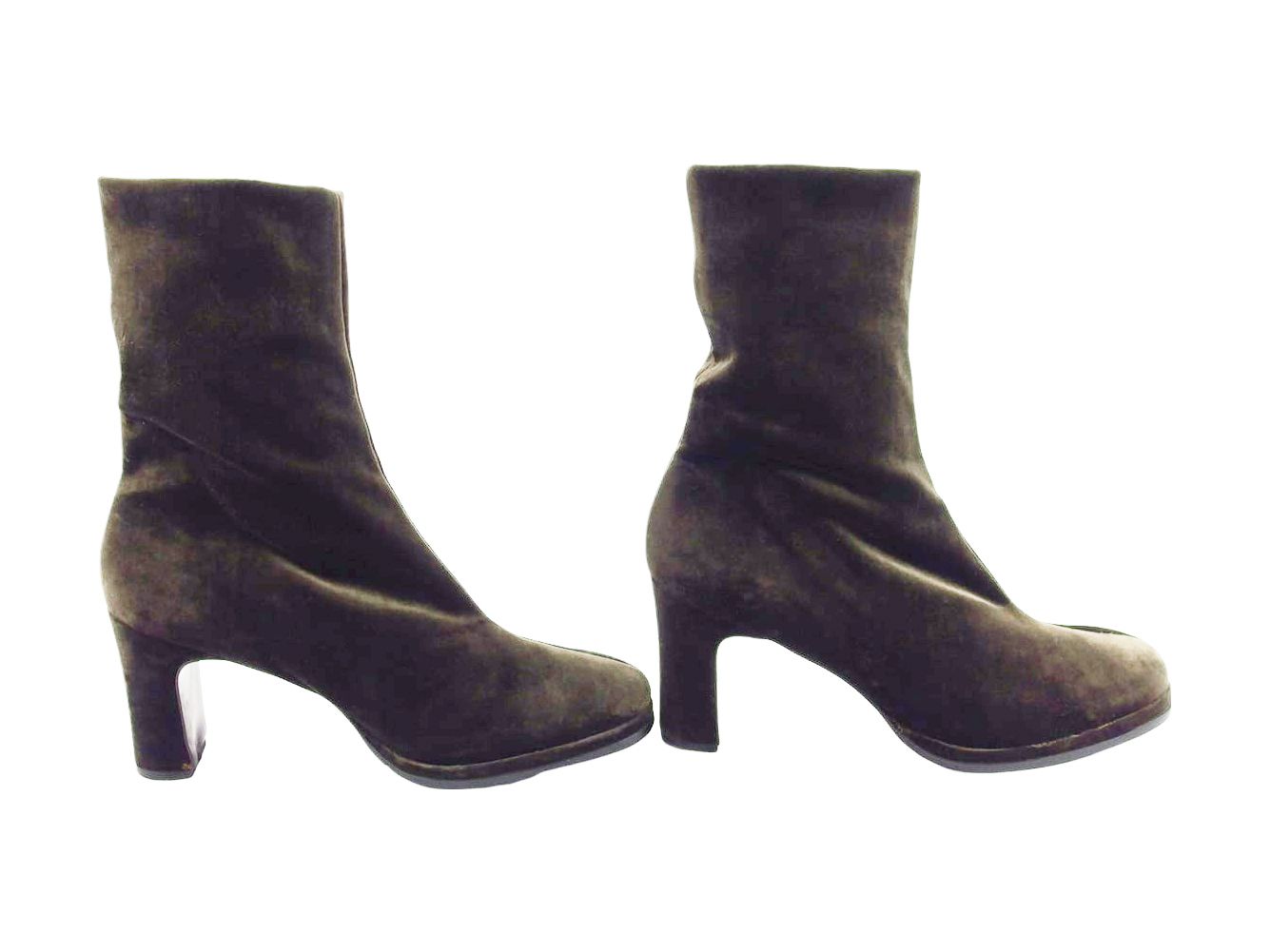 ブラウン ベロア