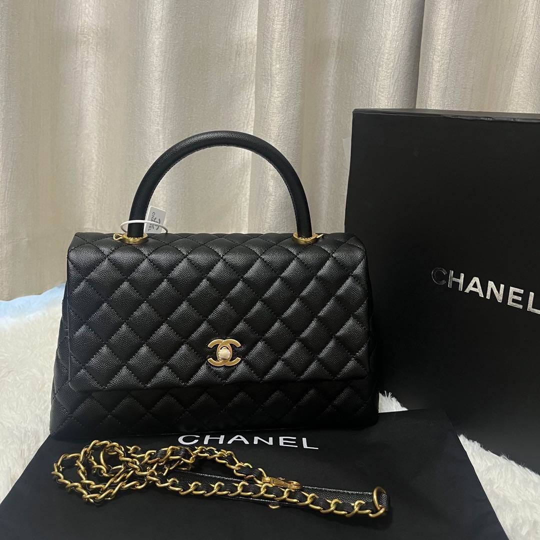 CHANEL シャネル 29 ココアハンドル ショルダーバッグ - メルカリ