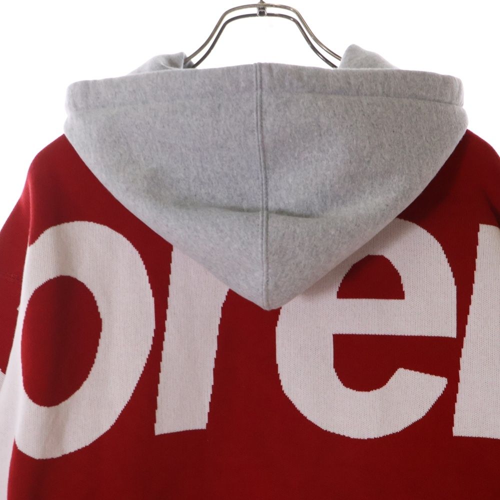 【XLビッグサイズ】シュプリーム　ジャガード　バックロゴ　スウェットパーカー 楽天市場】2023AW/Supreme/Big Logo Jacquard Hooded Sweatshirt