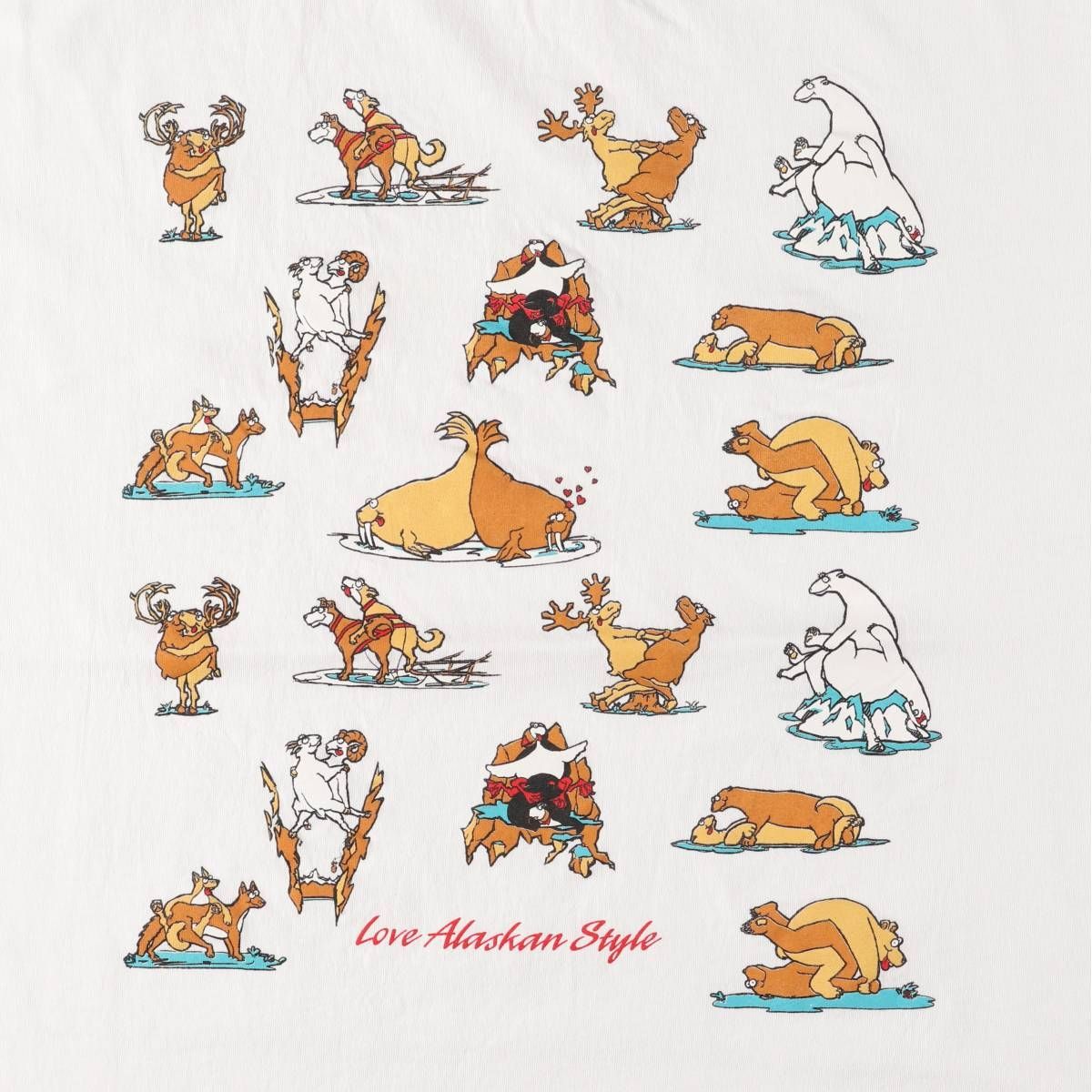 古着 90年代 ジャージーズ Jerzees エロT 四十八手 プリントTシャツ 