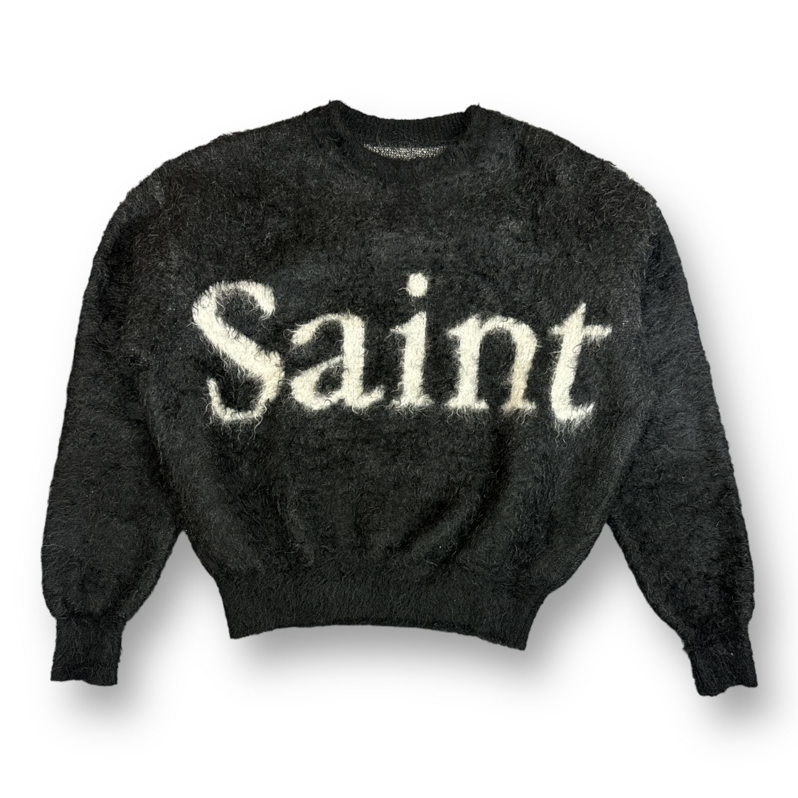 定価77000円 SAINT MICHAEL 23AW CREW NECK KNIT SM-A23-0000-042