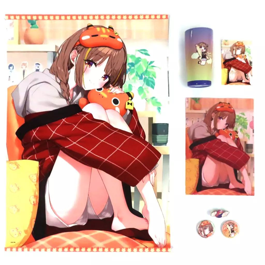 中古】グッズセット 千燈ゆうひ 1周年記念グッズセット 「バーチャル