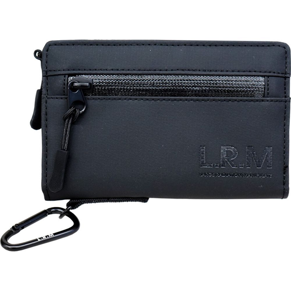 【公式】バックヤードファミリー/L.R.M 止水ファスナー合皮ミドル財布 ブラック ミドル財布 メンズ コインケース・小銭入れ(BACKYARD FAMILY)マルイ 通販 ブラック