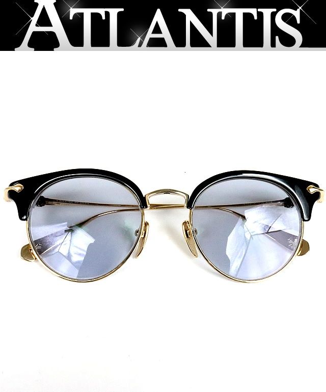 CHROME HEARTS 銀座店 クロムハーツ SLUNTRADICTIONⅡーA メガネ アイウェア メンズ SV925 ブラック|ゴールド 94334
