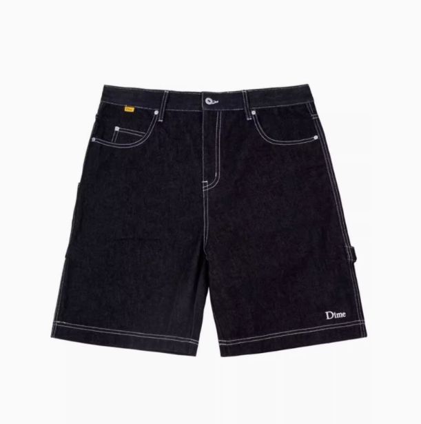 Dime 黒デニムパンツバギーデニム