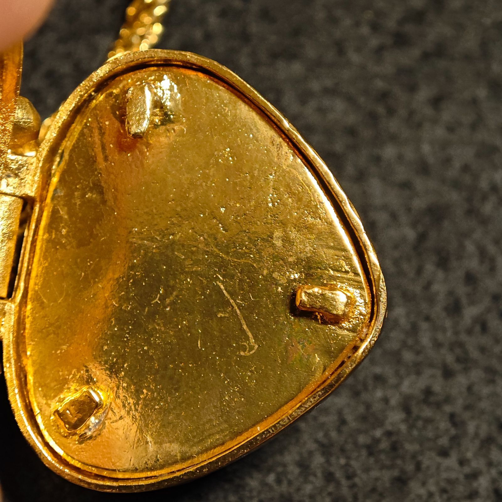 クリスチャンラクロワ ネックレス オープンハート レア