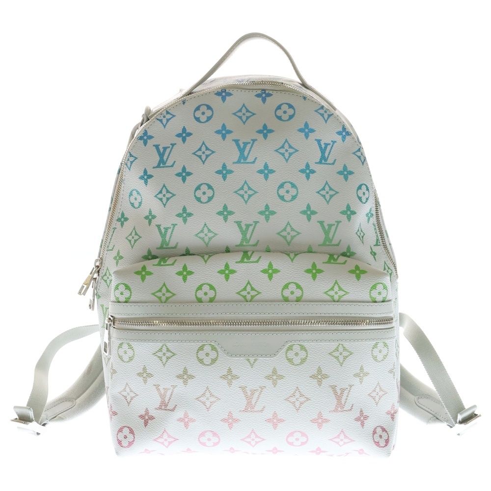 LOUIS VUITTON ルイヴィトン 25SS イリデッセント ディスカバリー・バックパック M14184 グラデーションモノグラムバックパック グレー LOUIS VUITTON (ルイヴィトン) 25SS イリデッセント ディスカバリー