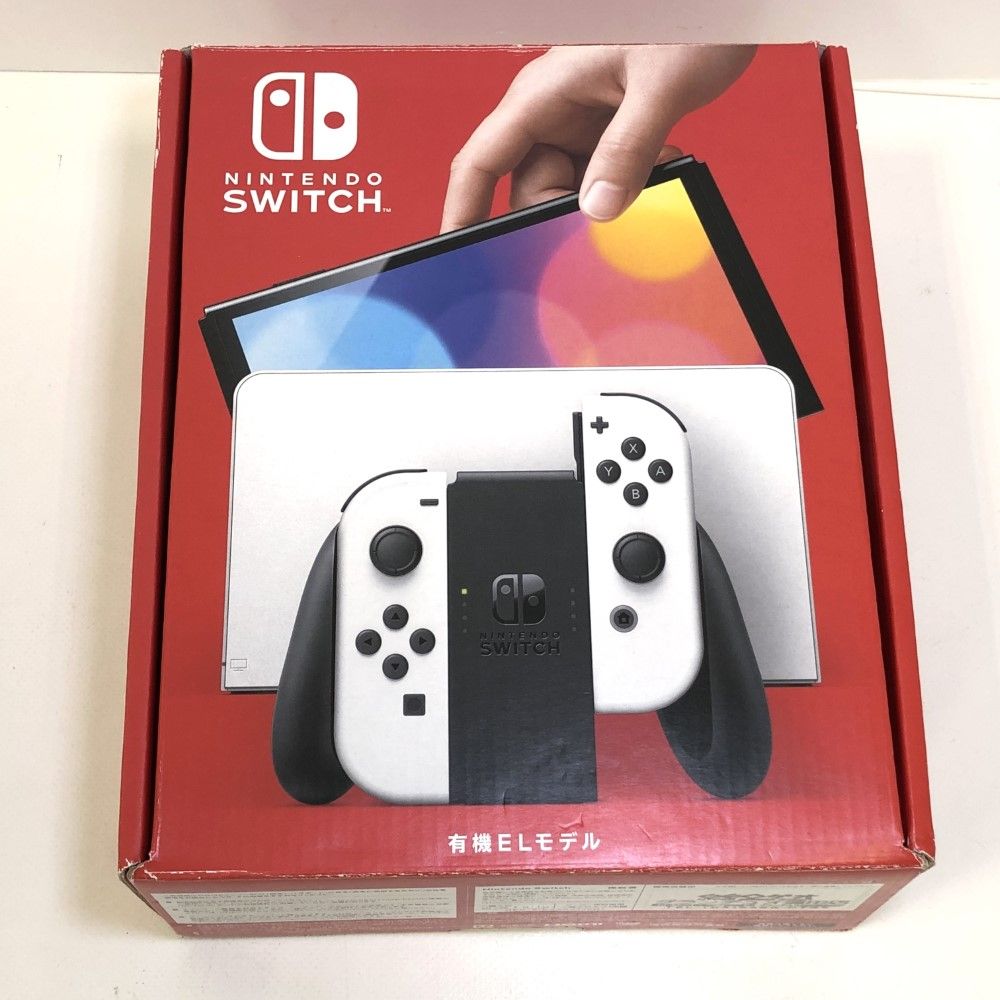 07w1160 Nintendo Switch 有機ELモデル ホワイト XTJ 動作確認済 ニンテンドースイッチ ゲームハード【中古品】 - メルカリ