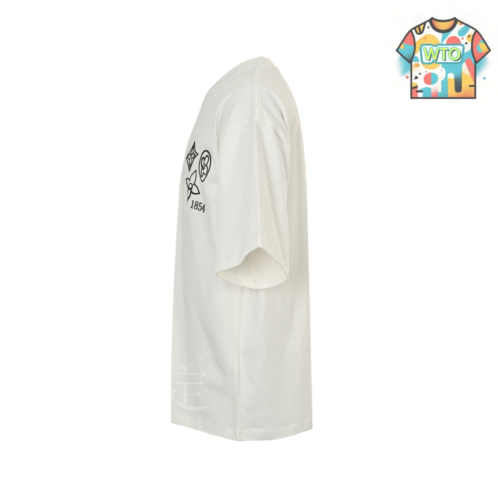 今日特価】Louis Vuitton 25SS 三花圧着ロゴ T シャツ-3 - メルカリ