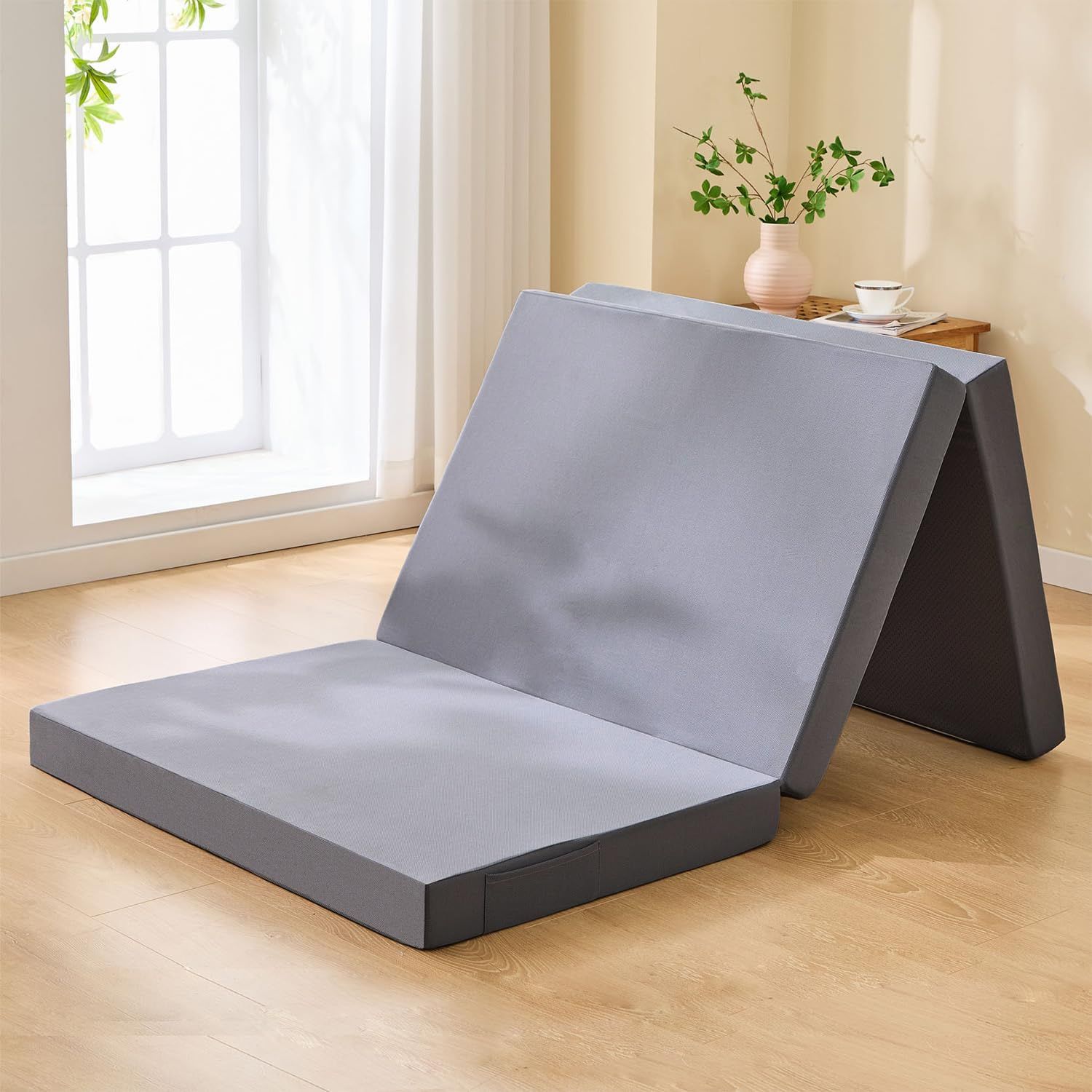 ✨セミダブル✨ 折りたたみマットレス 高反発 厚さ8 cm 120x195 cm