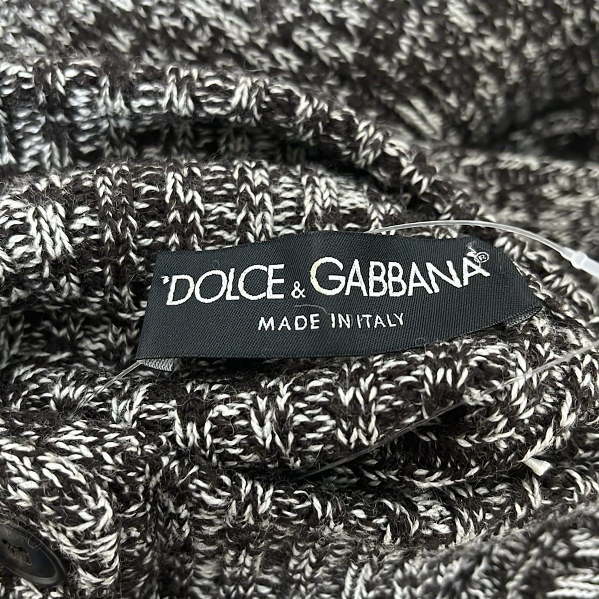 ダークブラウン×ライトグレー 長袖