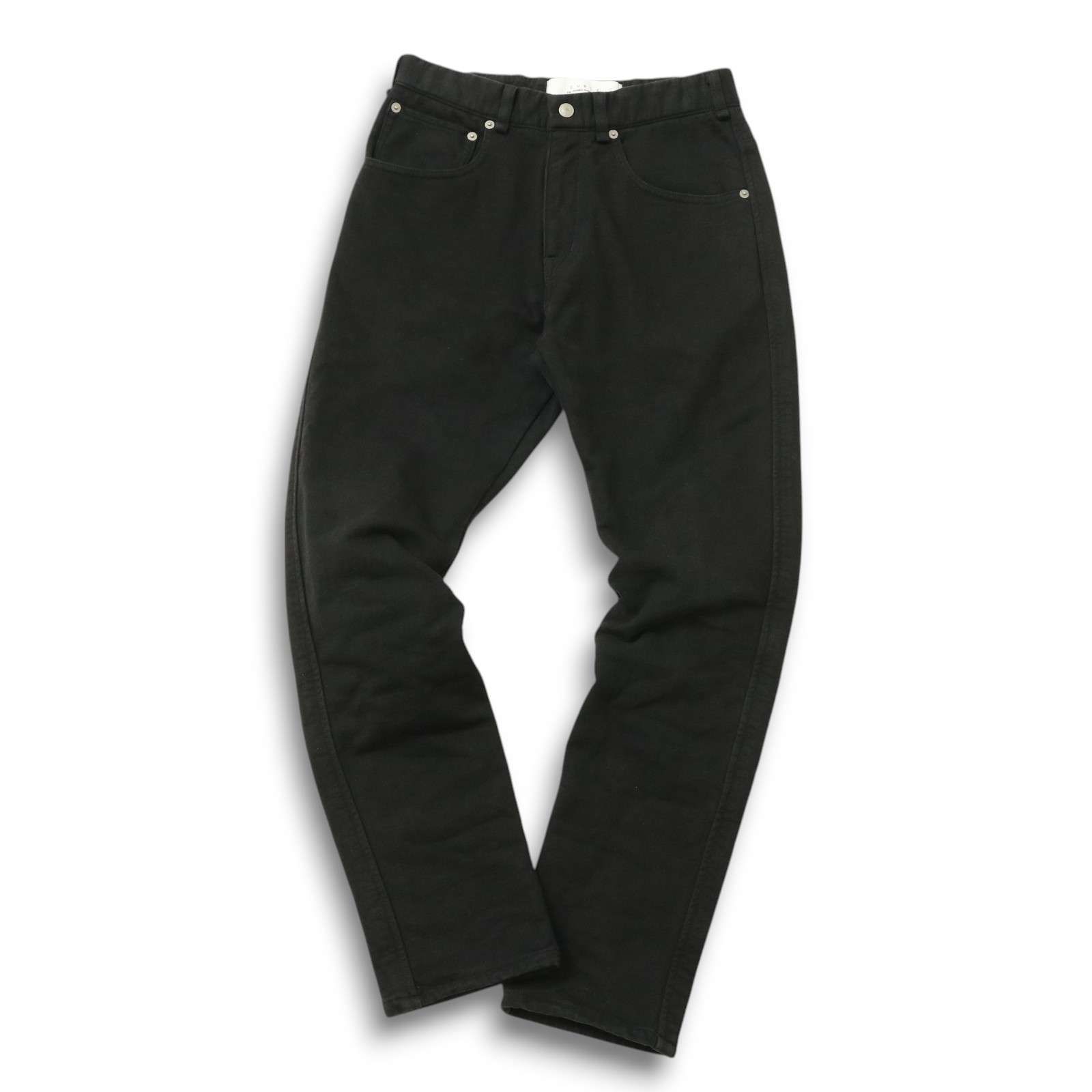 CURLY カーリー 通年 スキニー☆ ブラック デニム パンツ ジーンズ Sz 