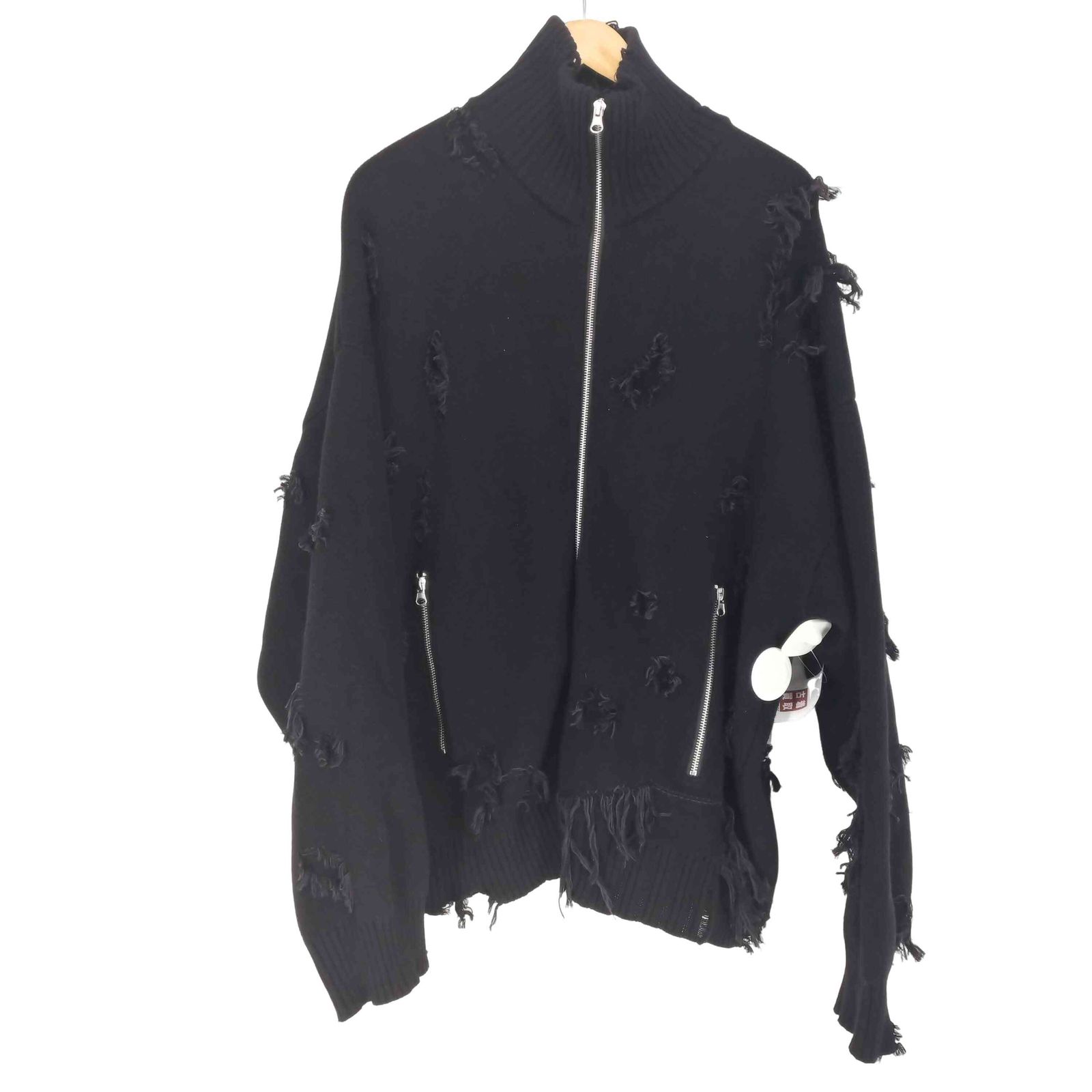 ダンケシェーン Danke Schon 23AW DAMEGE DRIVERS KNIT メンズ