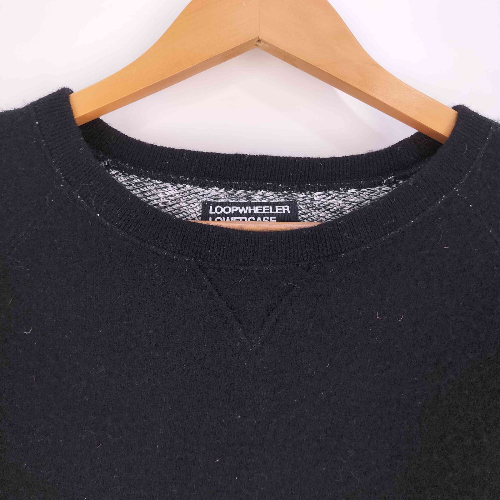 LOOPWHEELER KNITWEAR クルーネック　ニットスウェット LOOPWHEELER ループウィラー クルーネック ニットスウェット