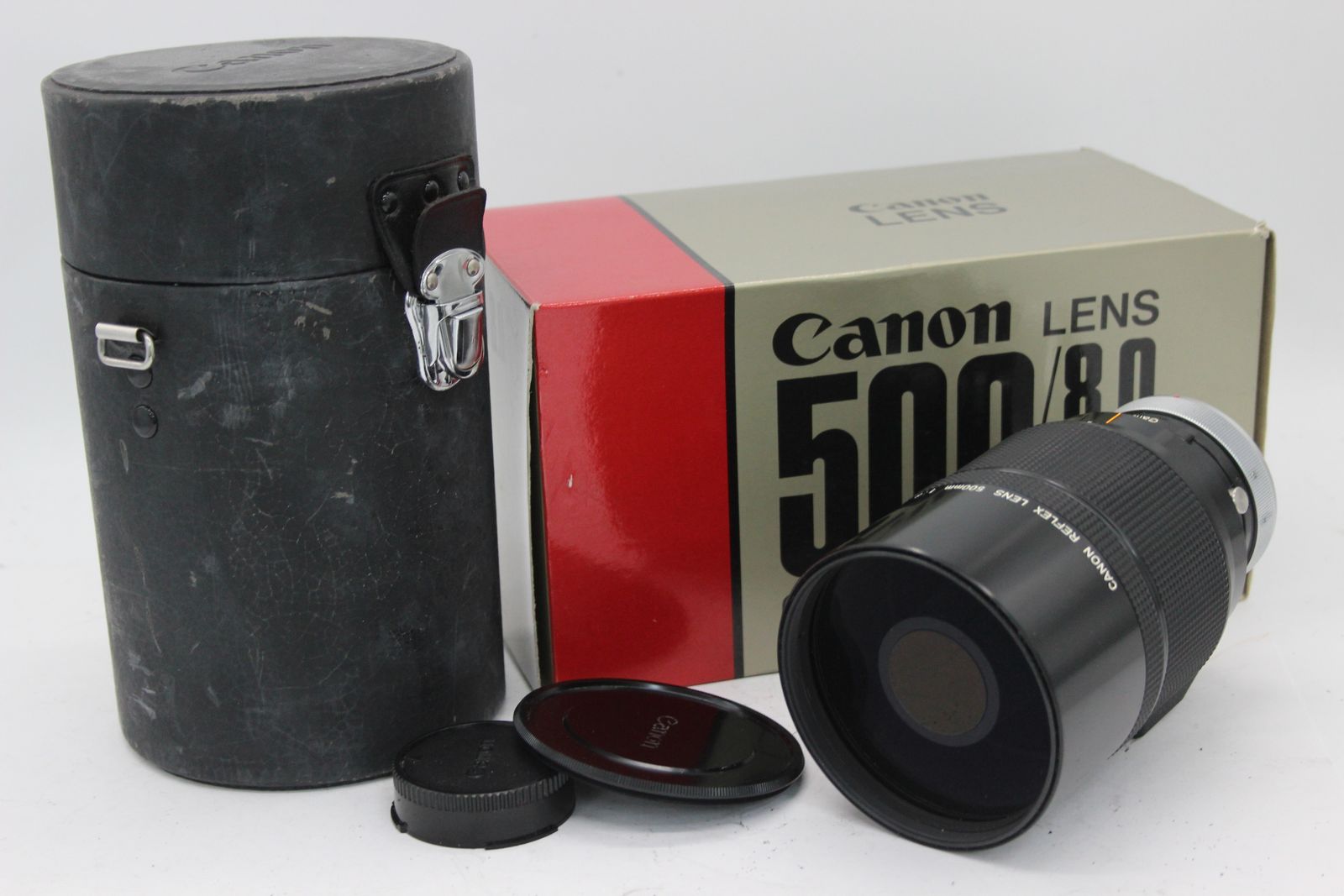 【美品 返品保証】 【貴重な元箱付き】 キャノン Canon Reflex Lens 500mm F8 S.S.C レンズ s1141