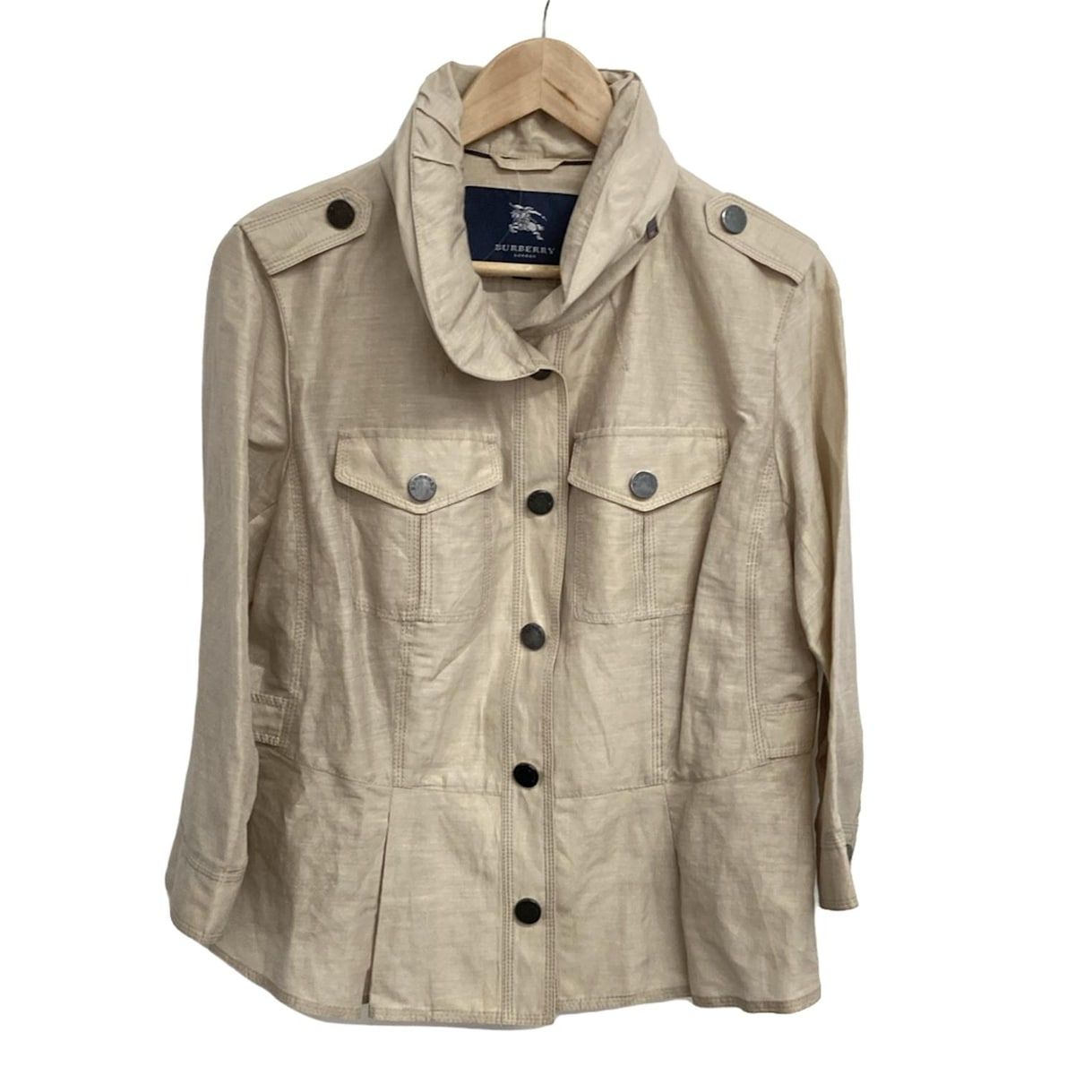 Burberry LONDON バーバリーロンドン ブルゾン サイズ46 XL レディース - ベージュ 長袖|春|秋
