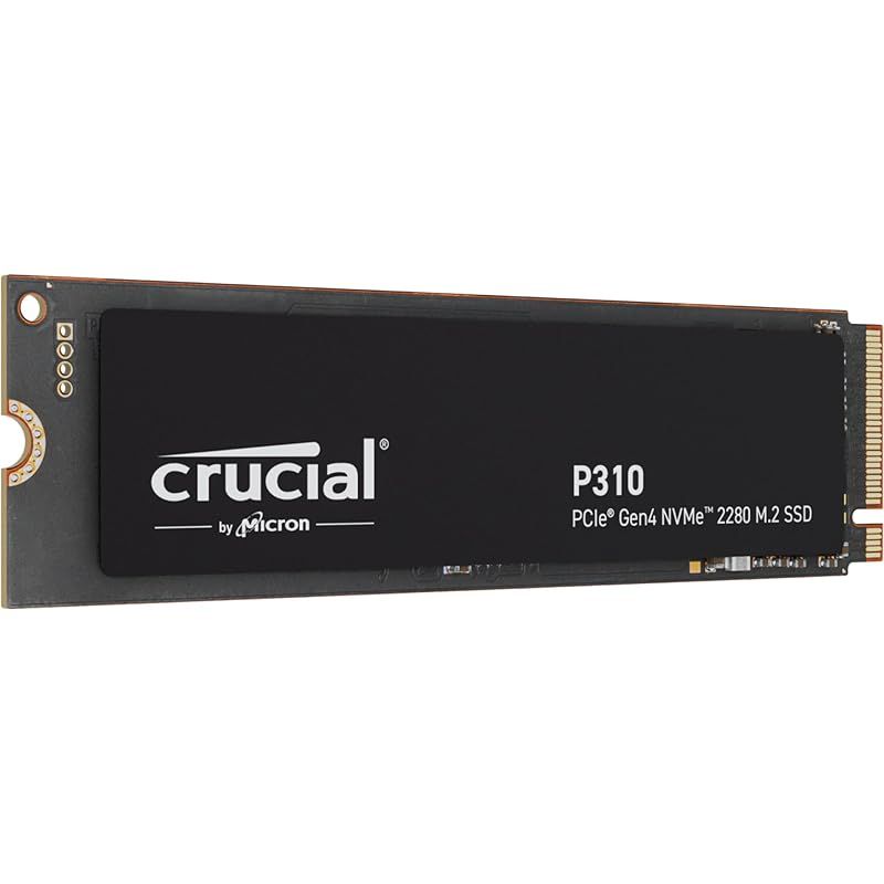 Crucial P310 500GB 3D NAND NVMe PCle4.0 M.2 SSD 最大7 100MB|秒 CT500P310SSD8 5年 0