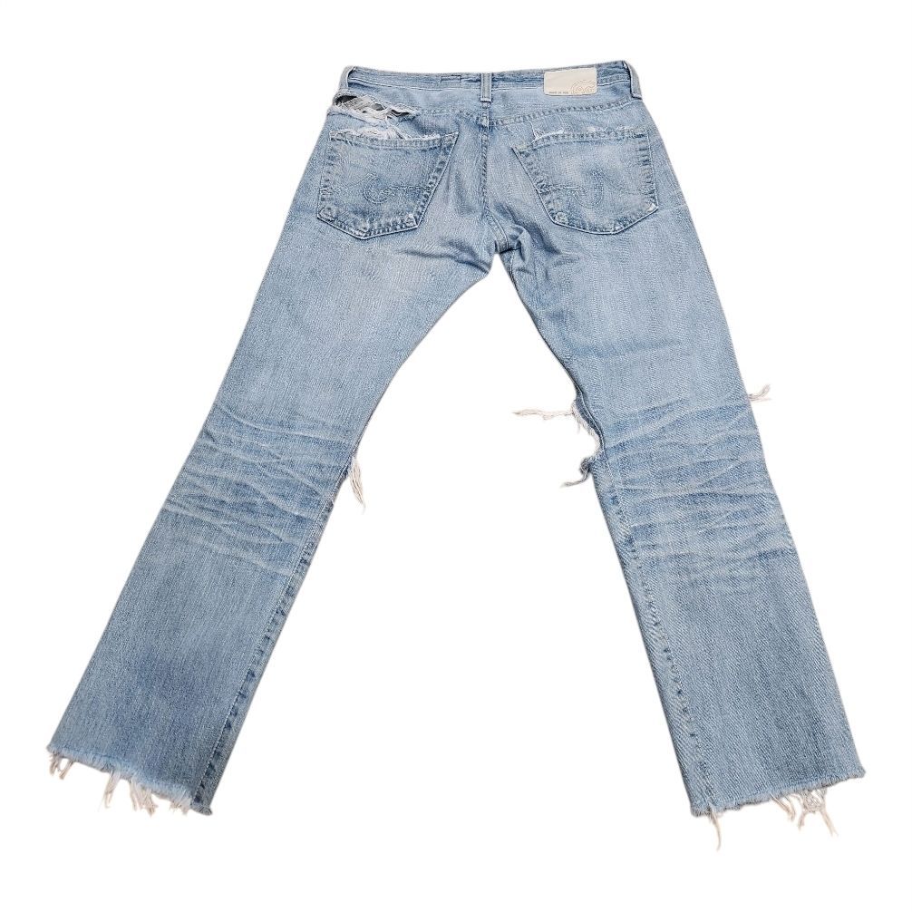 入手困難】USA製 AG ダメージデニムパンツ 29 B93 A