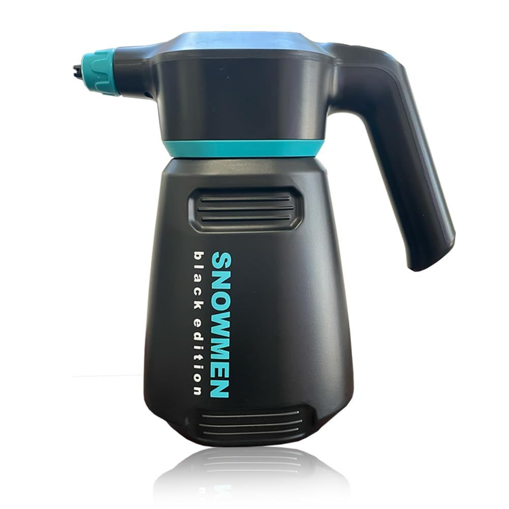 スノーバブル 誰でも泡洗車体験を 350ml＆ドライセカンド付き 自動泡噴霧器 ながら洗車 スノーメンブラック フォームガン 洗車