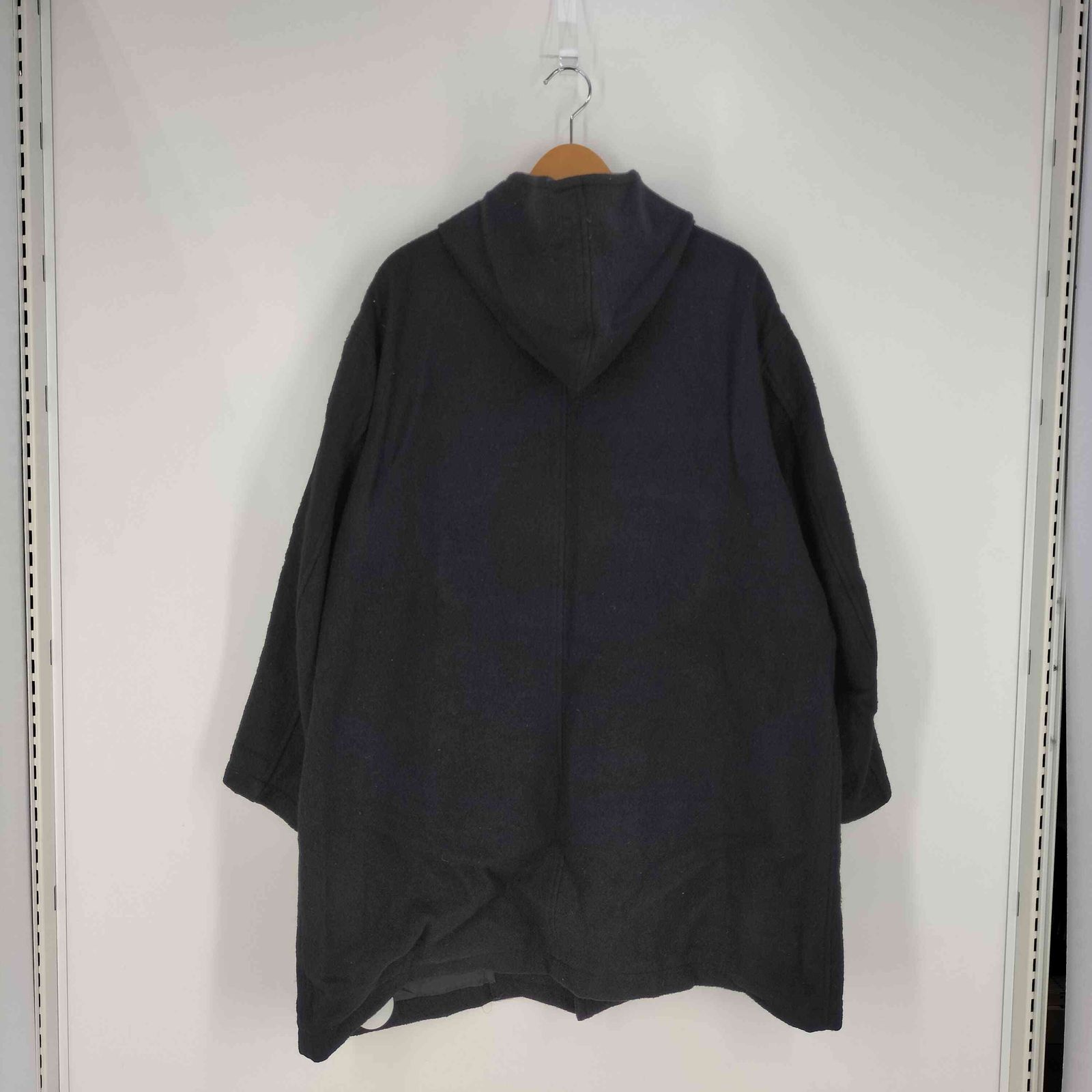 ワイズフォーメン Ys for men SHIRTS ウール ジップアップ フーデッド