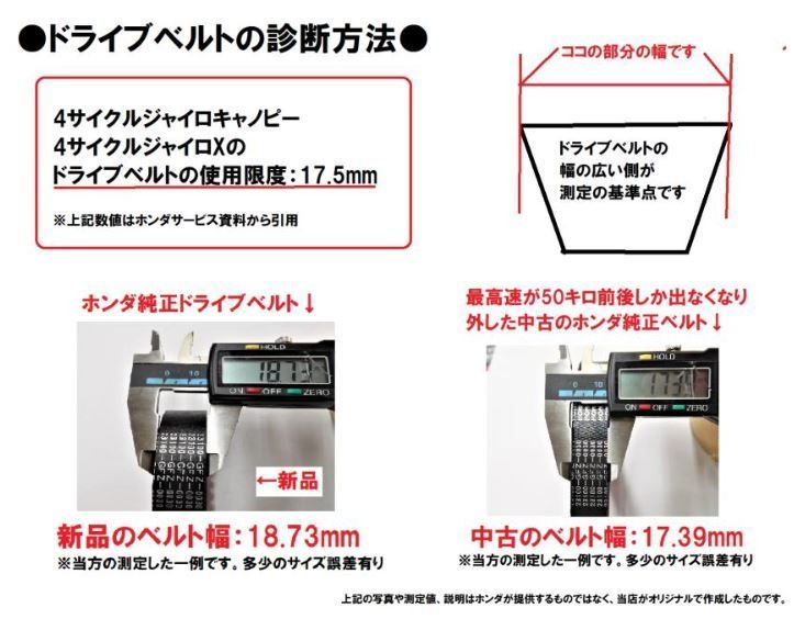 駆動系 ベルト回りセット