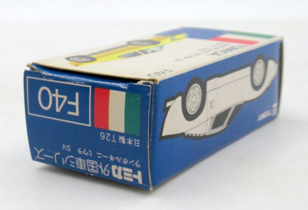 トミー トミカ青箱日本製 ランボルギーニ ミウラSV 赤/金 F40-1