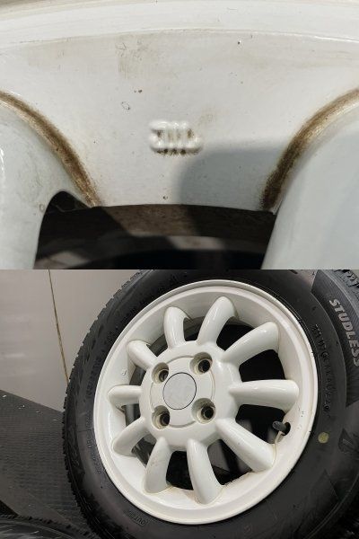 BS BLIZZAK VRX2 155/65R13】スタッドレス【SUZUKI アルトラパン 純正