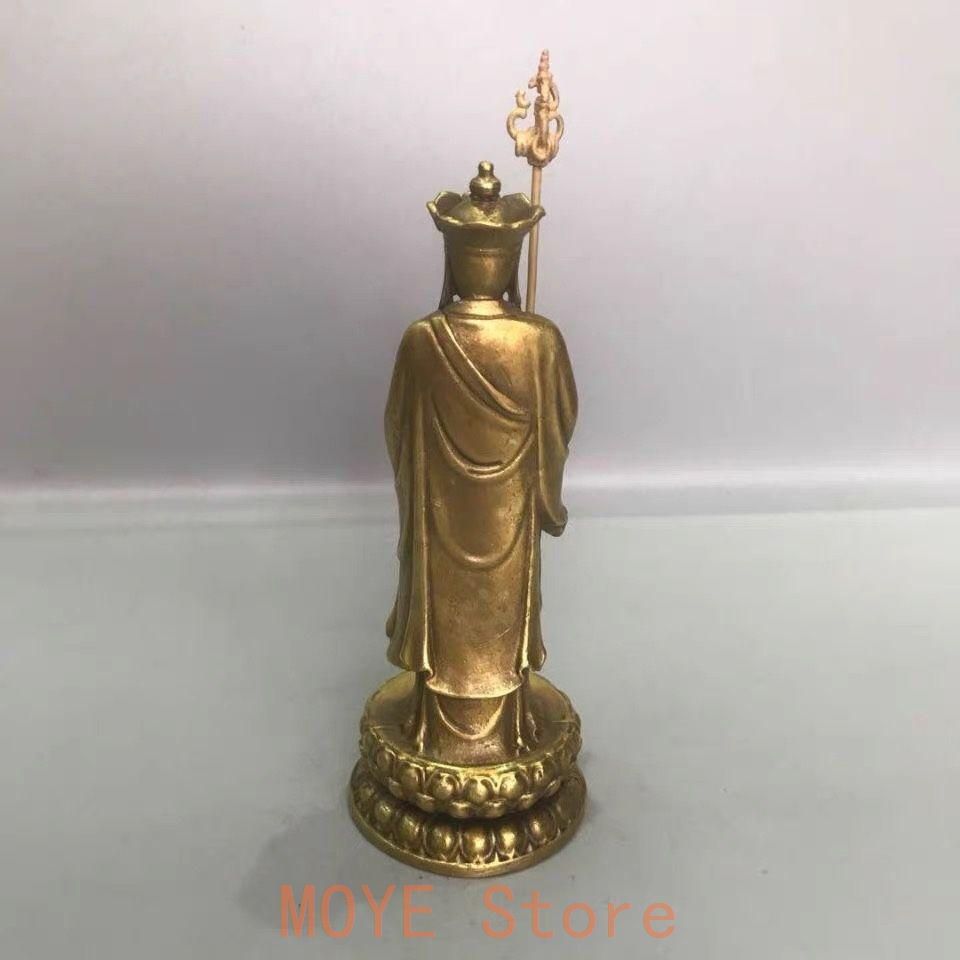 蓮華地蔵王仏像 菩薩 観音 銅製 仏像 彫刻 開運 風水 置物 蓮華地蔵王仏像 菩薩 観音 銅製 仏像 彫刻 開運 風水 置物