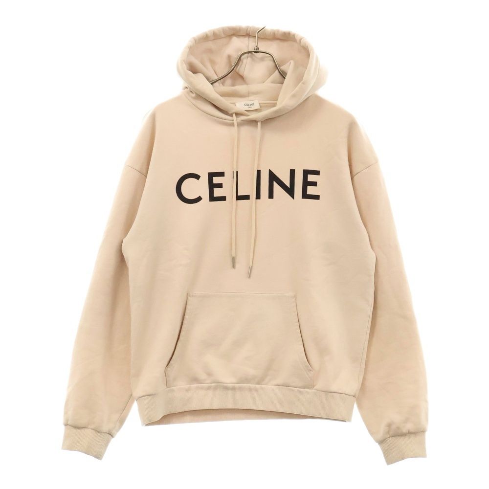 CELINE (セリーヌ) LOGO PRINT LOOSE HOODIE ロゴプリント プル  