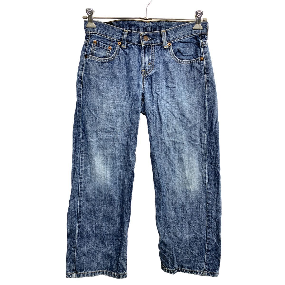 【豊富な，得価】 Levi's 550 デニムパンツ W29 リーバイス リラックスフィット ジュニアサイズ インディゴ コットン 古着卸 アメリカ仕入 2408-164 その他