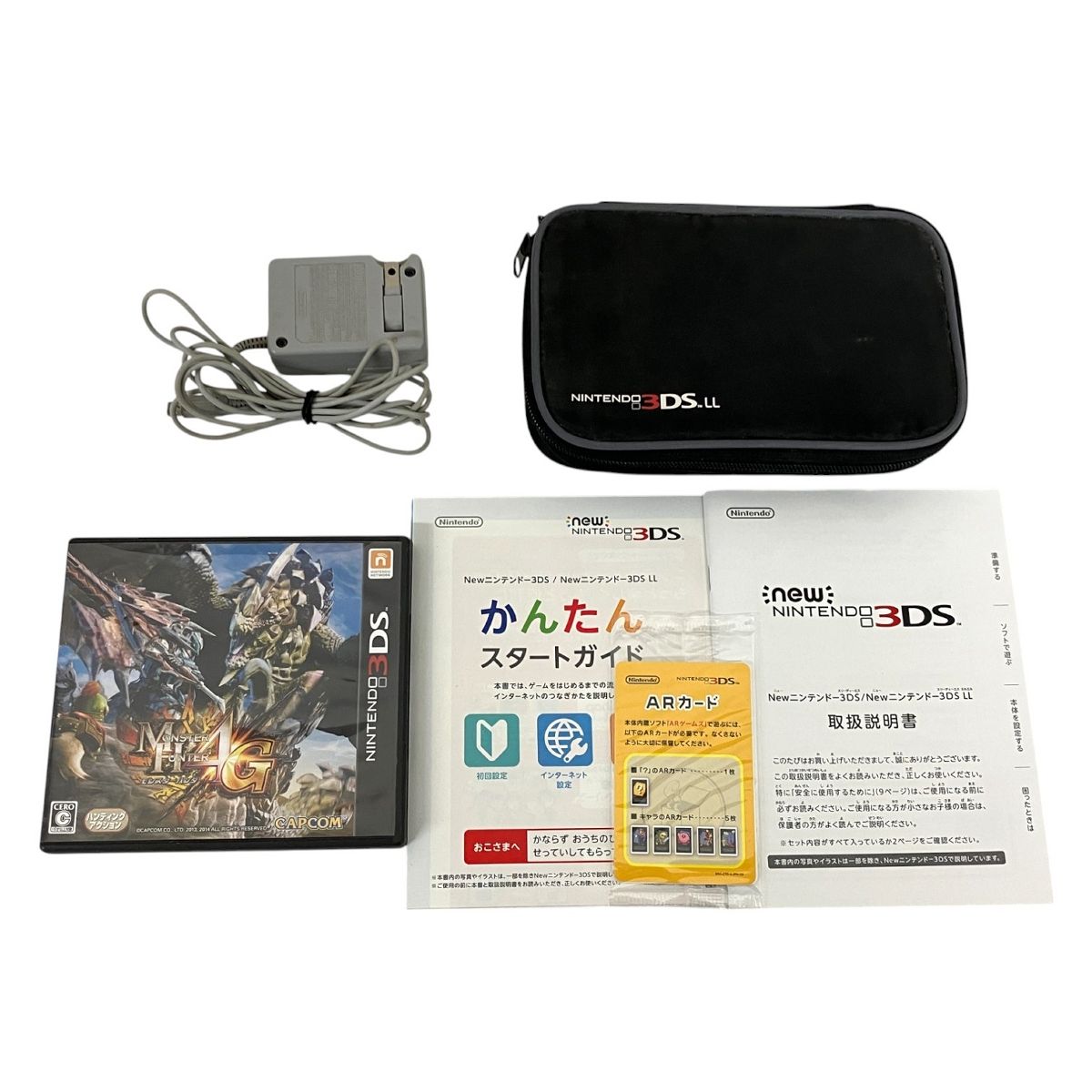 任天堂 new NINTENDO 3DS LL RED-001 モンスターハンター 4G 任天堂 new NINTENDO 3DS LL RED-001 モンスターハンター 4G