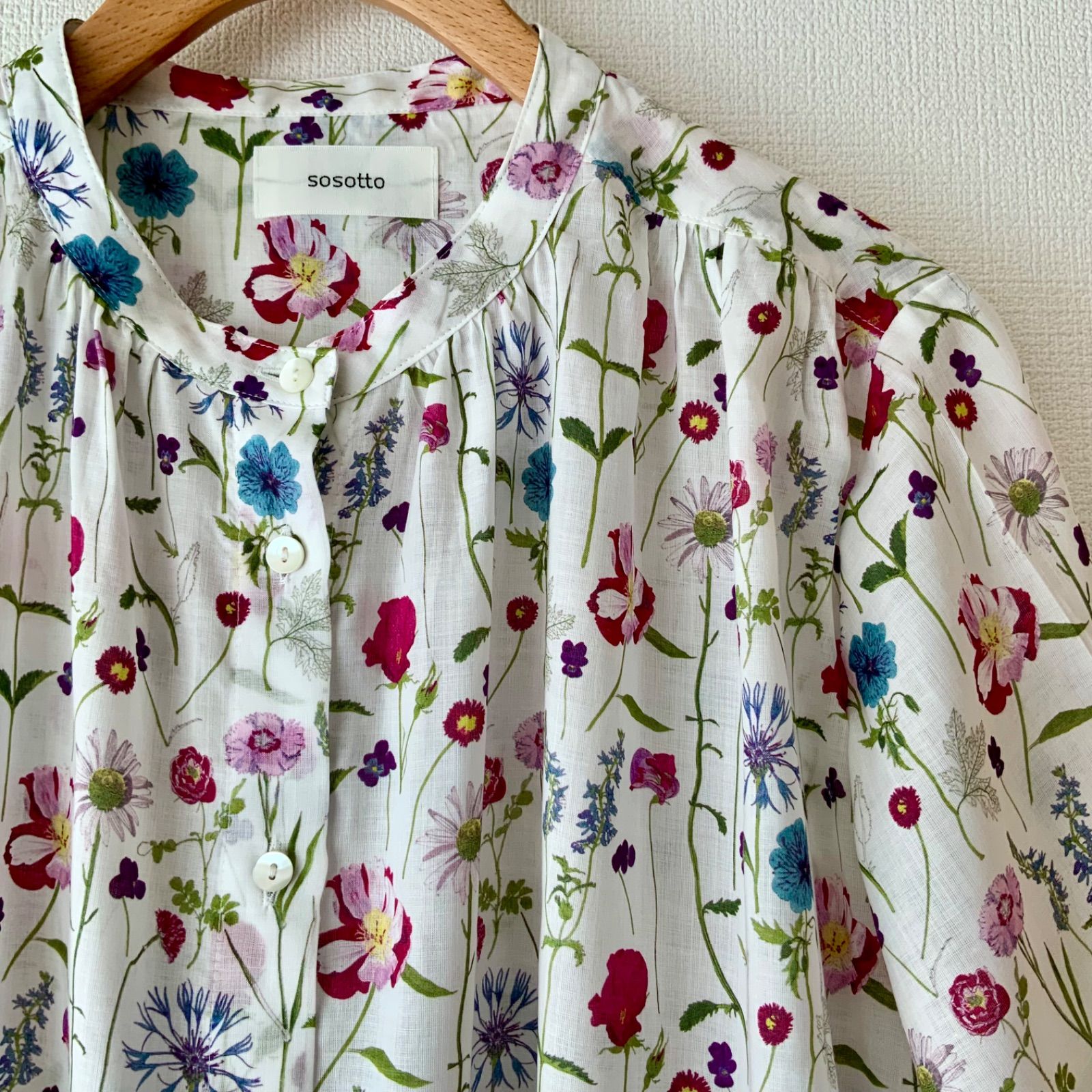 ☆美品☆【sosotto ソソット】リバティ Spring Garden
