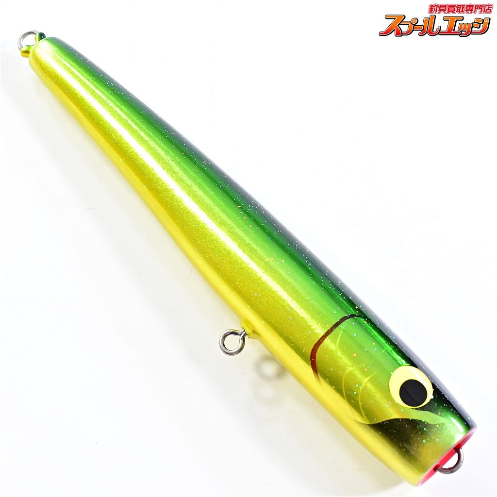 ウッドリーム アキヤポッパー 215 グリーンバックゴールドラメ WooDreeam AKIYA POPPER 海水用ルアー K_060 e07287 HRDEVELOPMENT_JP