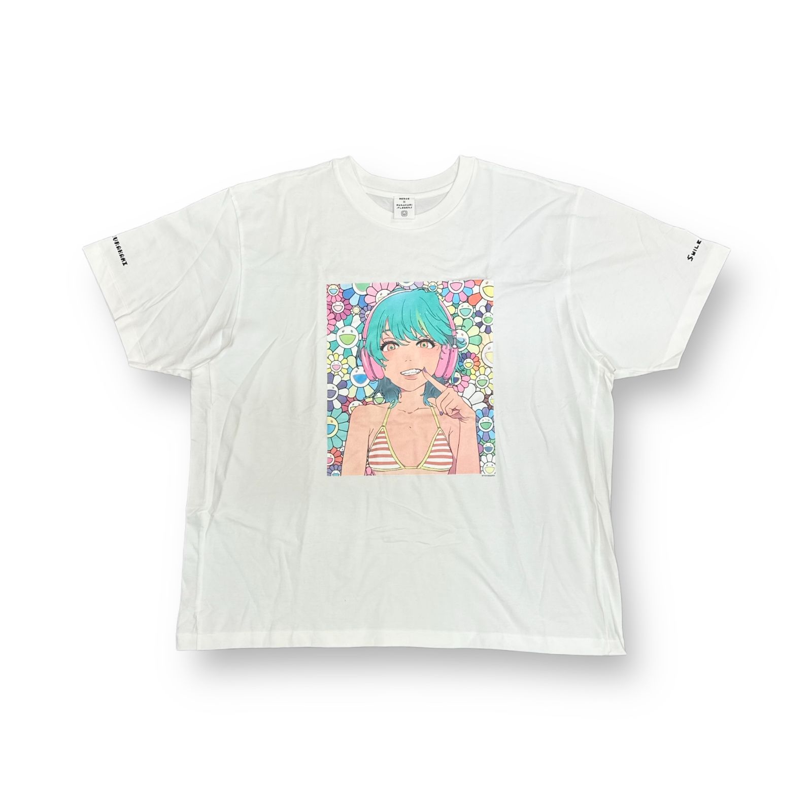 未使用品 Takashi Murakami × mebae 23SS smile_02 S/S Tee コラボ ...