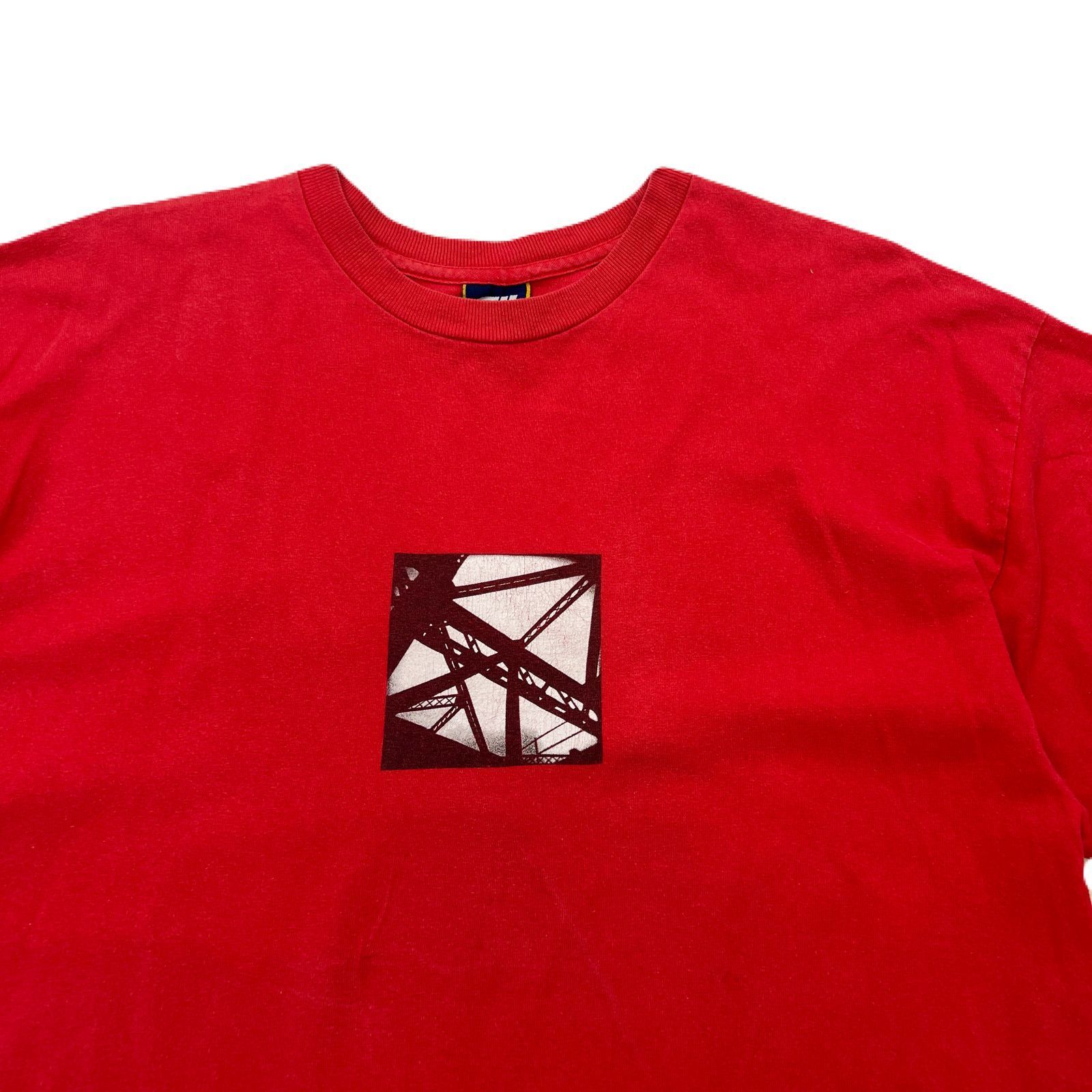ALPHANUMERIC Tシャツ メンズ L レッド 半袖 【 アメリカ製 ストリート 